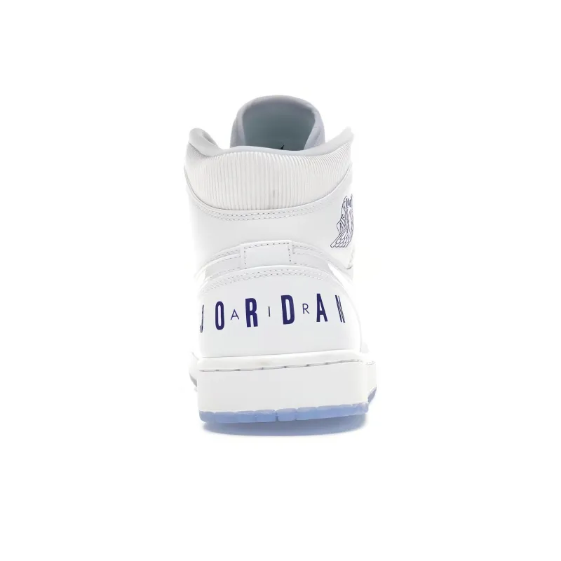 Jordan 1 Mid Pure White-4