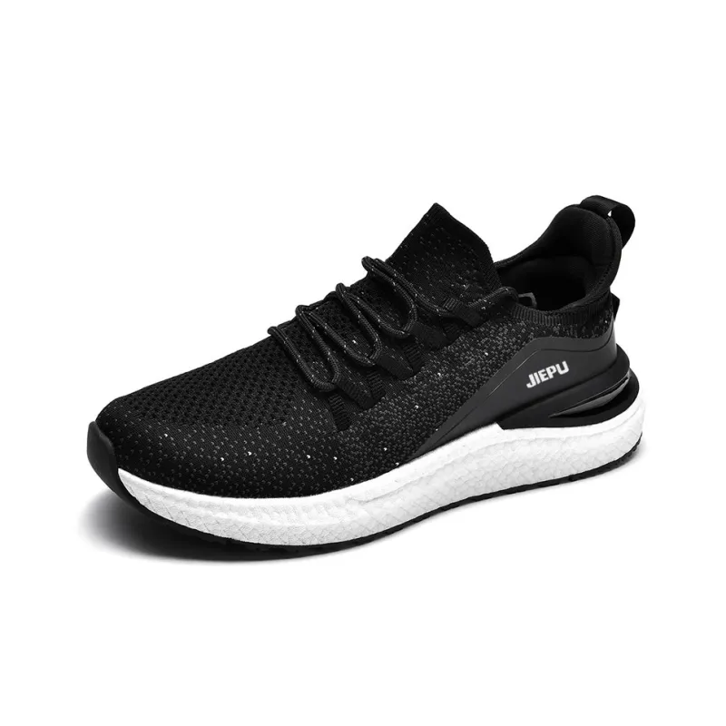 JIEPU Cushioned Wear Resistant Breathable Balanced Lightweight Low Top Running Shoes Unisex-8