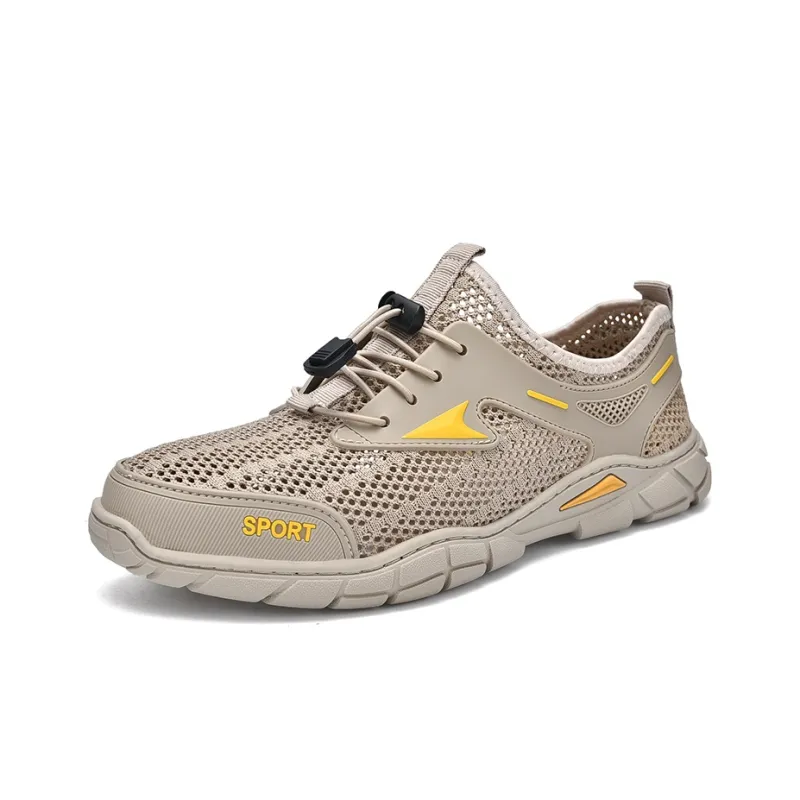 Season Ram Casual Shoes Men Low Top Black/Gray/Sand-6