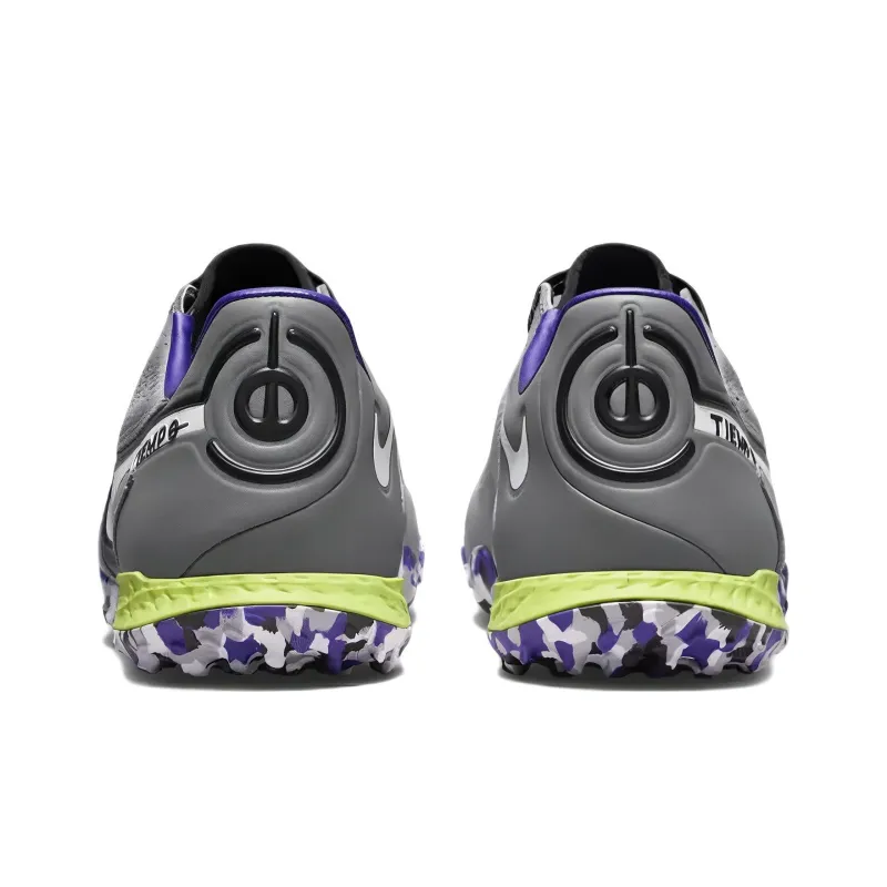 Nike React Legend 9 Pro TF 'Gray Purple White'-4