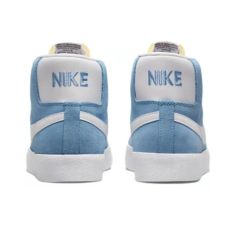 Nike Sb Zoom Blazer Mid Cerulean Blue-4