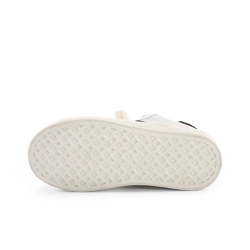 Cob Slip Resistant, Waterproof, Lightweight Low Top Skateboard Shoes Women's White-5