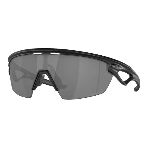 Oakley Injection Molding Irregular Shape Sunglasses Unisex Couple's Black