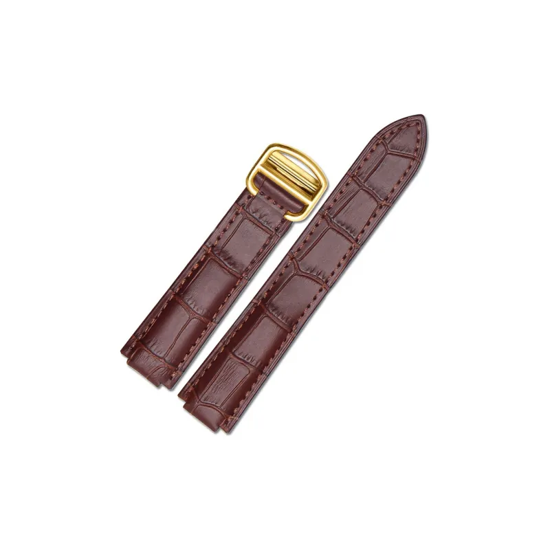Gangjue Cartier Compatibility Watch Band Genuine Leather Material-5