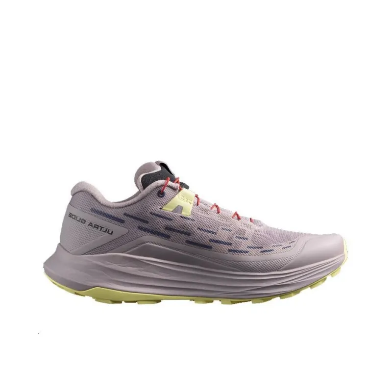 SALOMON Ultra Glide Slip Resistant Low Top Outdoor Shoes Women's Gray-1