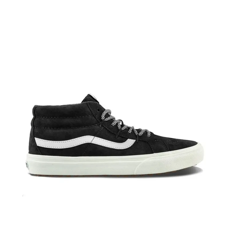 Vans Sk8 mid Reissue Ghillie Mte Shoes Black/White-1