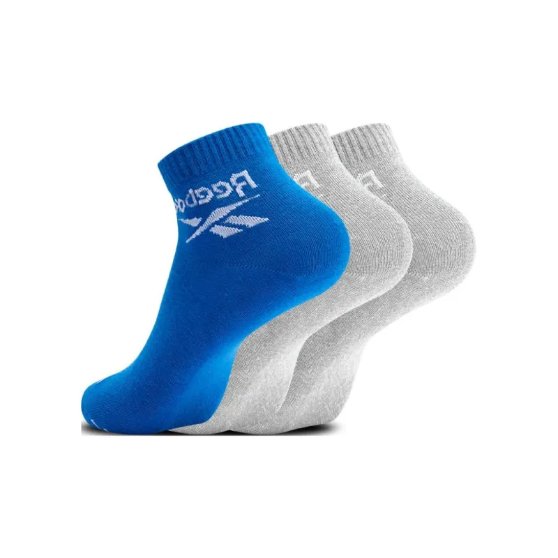 Reebok Street Casual Versatile Ankle Socks Unisex 3 Pack 6 Pack-2