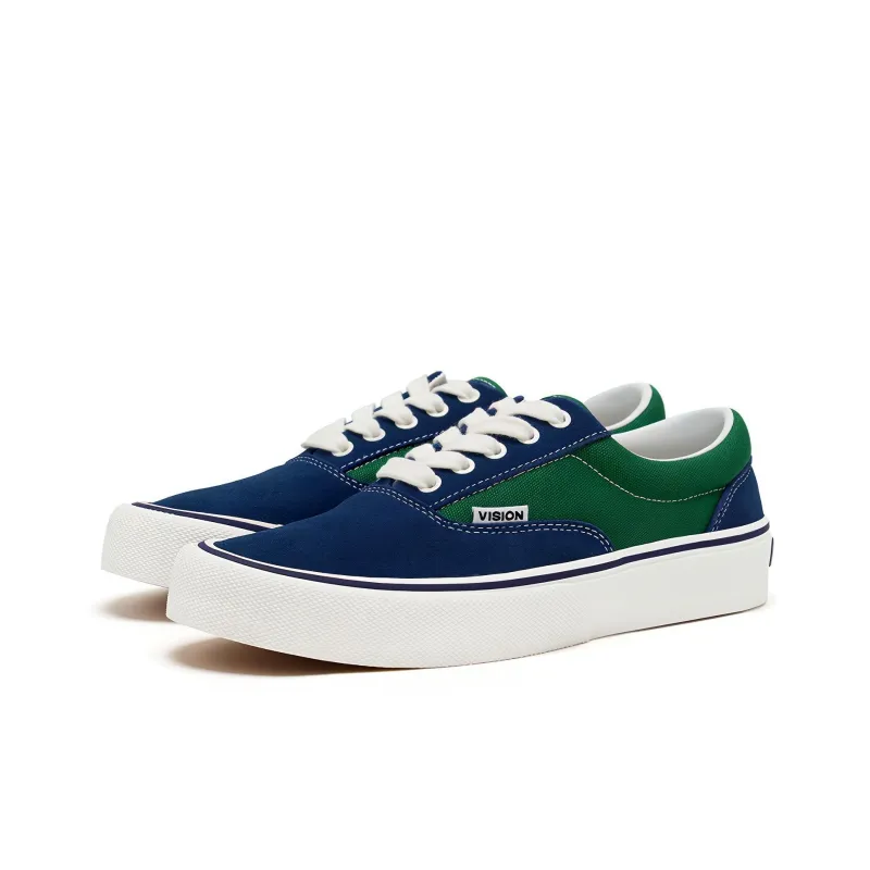 Vision Street Wear Trainers Plus Anti Slip And Wear Resistant Lightweight Low Top Skateboard Shoes Unisex Turquoise-2