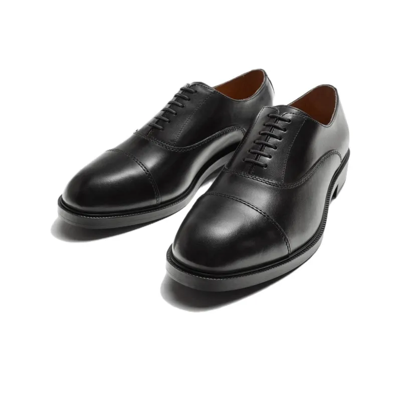 ZARA Dress Shoes Men Low-Top Black-2
