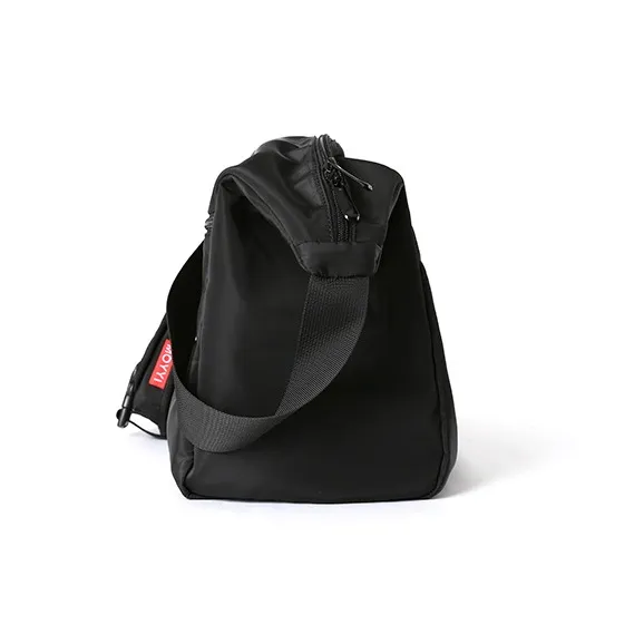 PESASRIE Oxford Crossbody Bag Men's Black-3