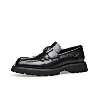 Romon Men's Casual Shoes Men Low-Top Black