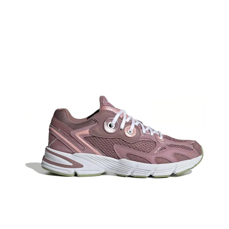 Adidas Originals Astir Anti-Slip Wear-Resistant Low-Top Casual Shoes Unisex Purple Pink-1
