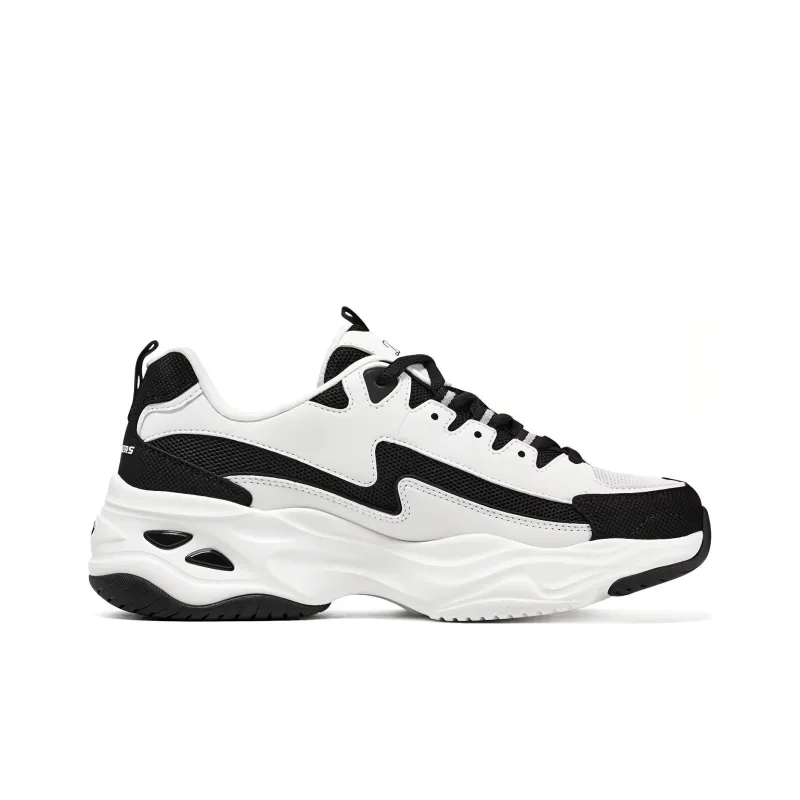 Skechers Dlites 4.0 'White Black' Women's-1