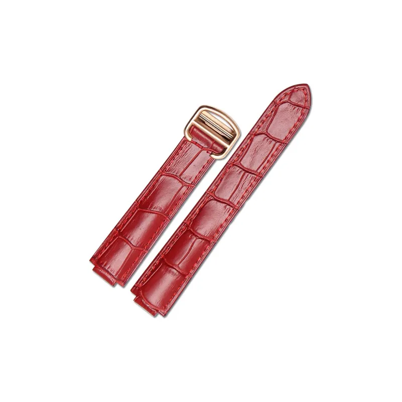 Gangjue Cartier Compatibility Watch Band Genuine Leather Material-55