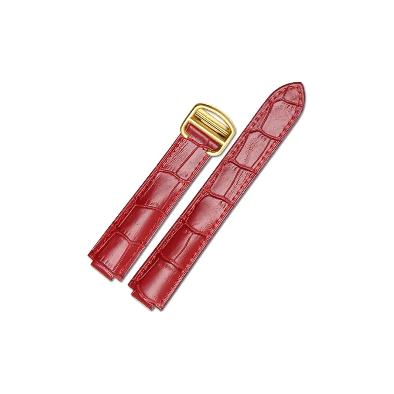 Gangjue Cartier Compatibility Watch Band Genuine Leather Material-50