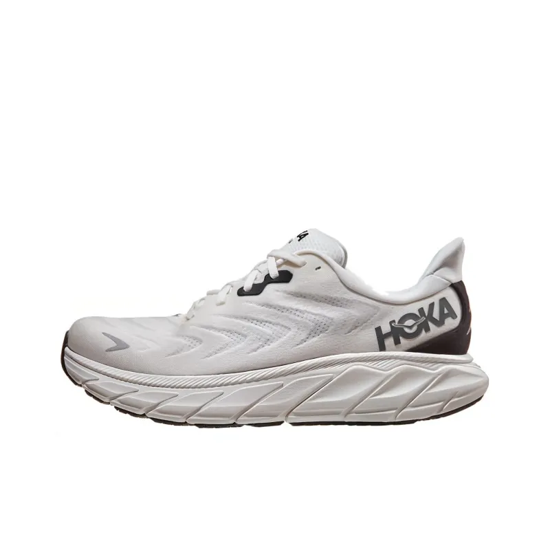 HOKA ONE ONE Arahi 6 Blanc De Blanc Steel-0