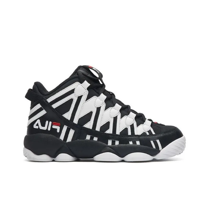FILA Spaghetti Mid cut Black/White Women's-1