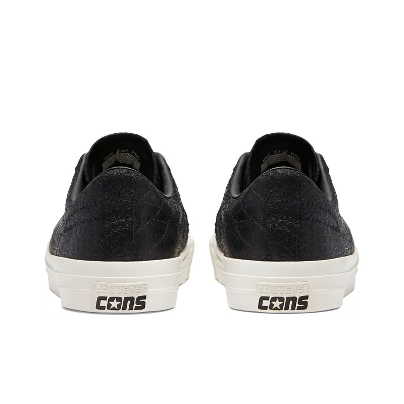 Converse One Star Pro Low 'Croc Emboss Black'-3