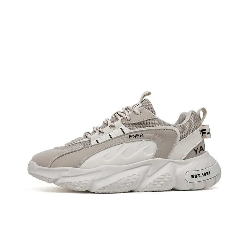 Yalu Abrasion Resistant Coverage Low Top Chunky Sneakers Men's-0