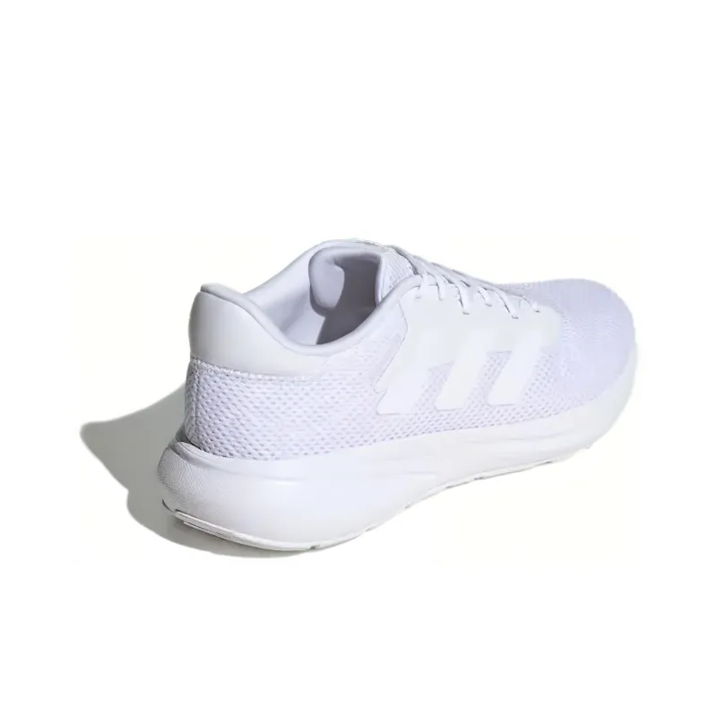 Adidas Response Slip Resistant Low Top Running Shoes Unisex White-2