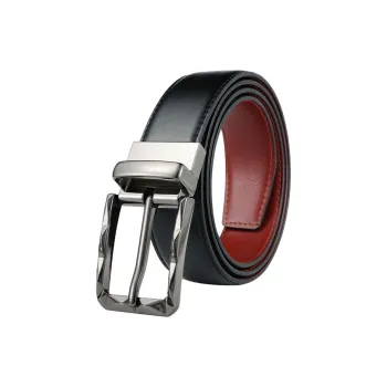 PISHUSHU Leather Belts Men