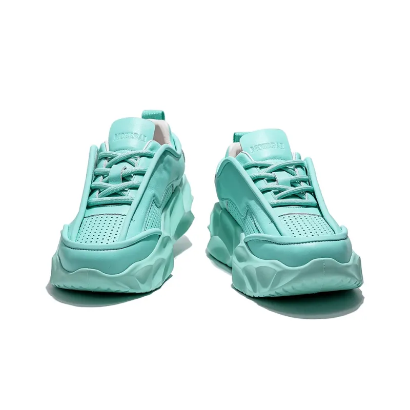 MOERBAI Casual Shoes Unisex Low Top White/Gray/Green/Orange/Black-12