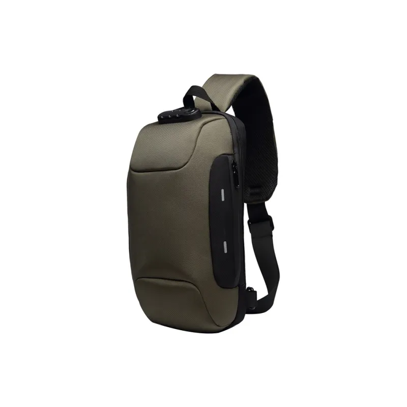 CMLZIUA Oxford Shoulder Bag, Crossbody Bag, Sling Bag Men's Dark Blue \ Black/Dark Gray/Red/Military Green/Camouflage-6