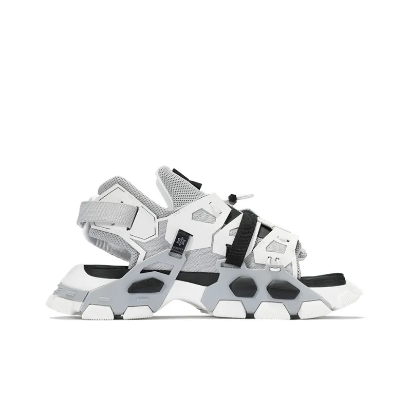 NORVINCY Luxury Streetwear Black Warrior Beach Sandals Unisex-5