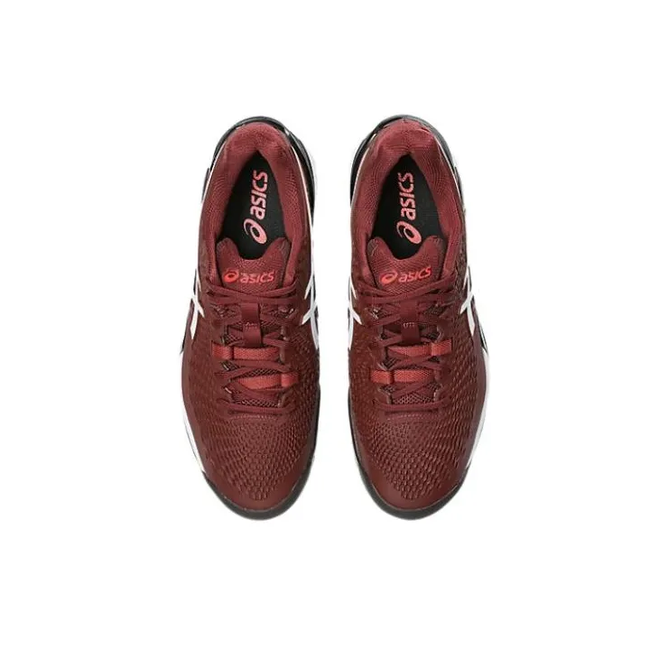 Asics Gel Resolution 9 'Antique Red'-3