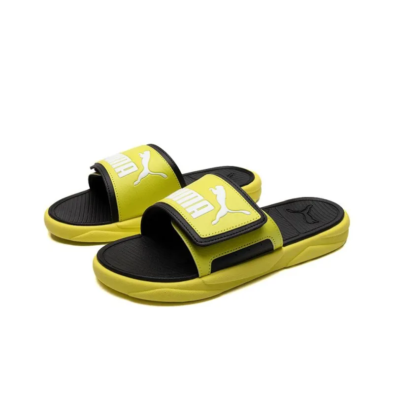 PUMA Royalcat Flip flops 'Yellow Black'-2