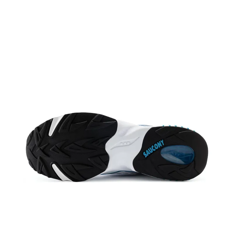 Saucony 3D Grid Hurricane White Royal-4