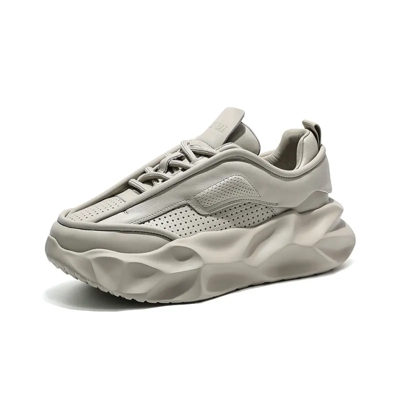MOERBAI Casual Shoes Unisex Low Top White/Gray/Green/Orange/Black-6
