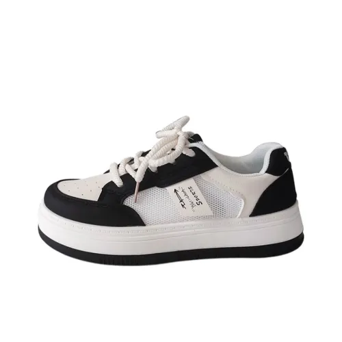 Pretty Tiffin Skateboard Shoes Women's Low-Top Black