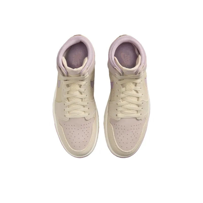 Jordan 1 High Zoom Air Cmft 2 Muslin Plum Chalk Women's-3