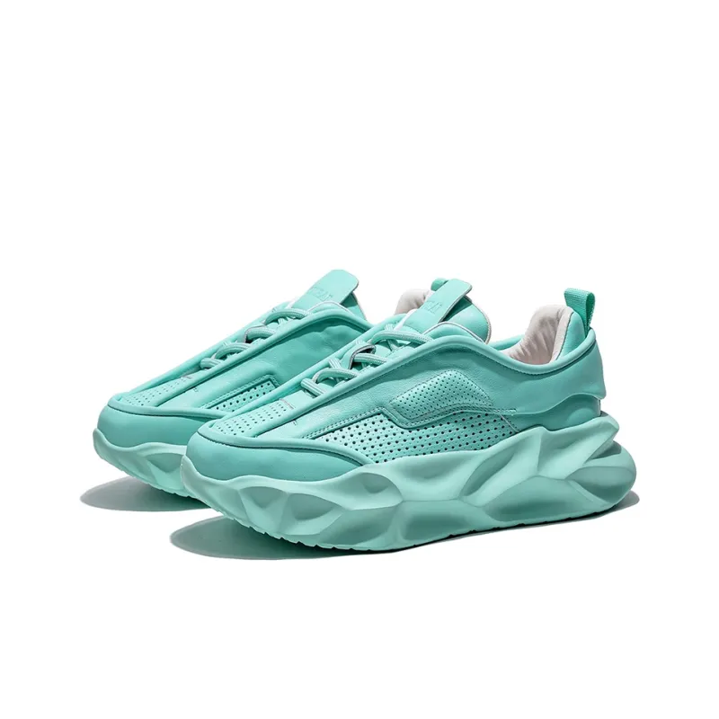 MOERBAI Casual Shoes Unisex Low Top White/Gray/Green/Orange/Black-13