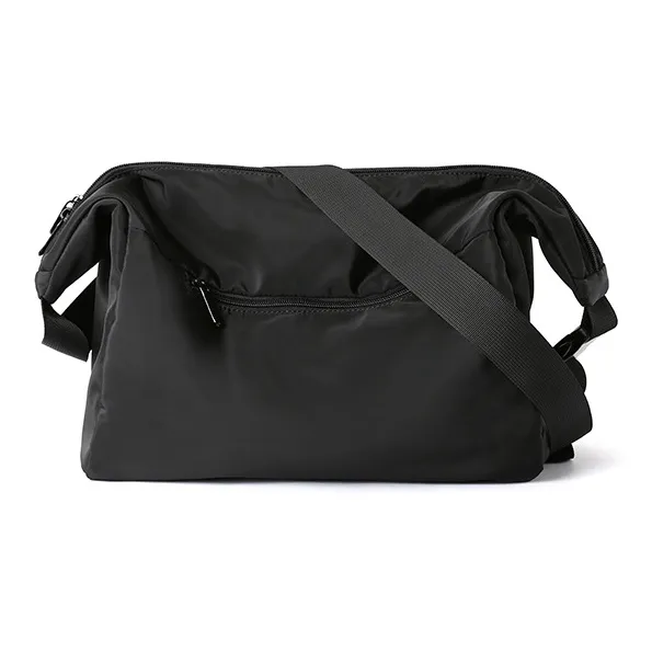 PESASRIE Oxford Crossbody Bag Men's Black-2