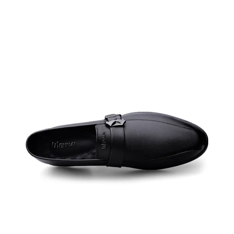 Wen Nai Casual Shoes Men's Black-4