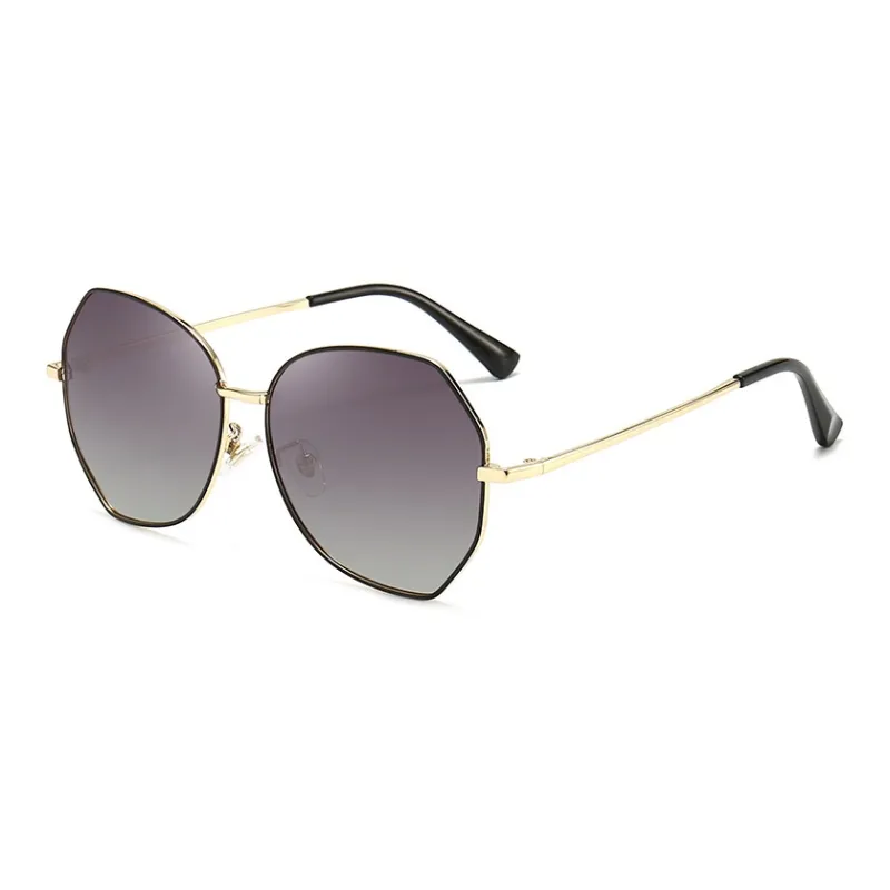 PRETTYALLUSION Alloy Irregular Shape Sunglasses Women's-1