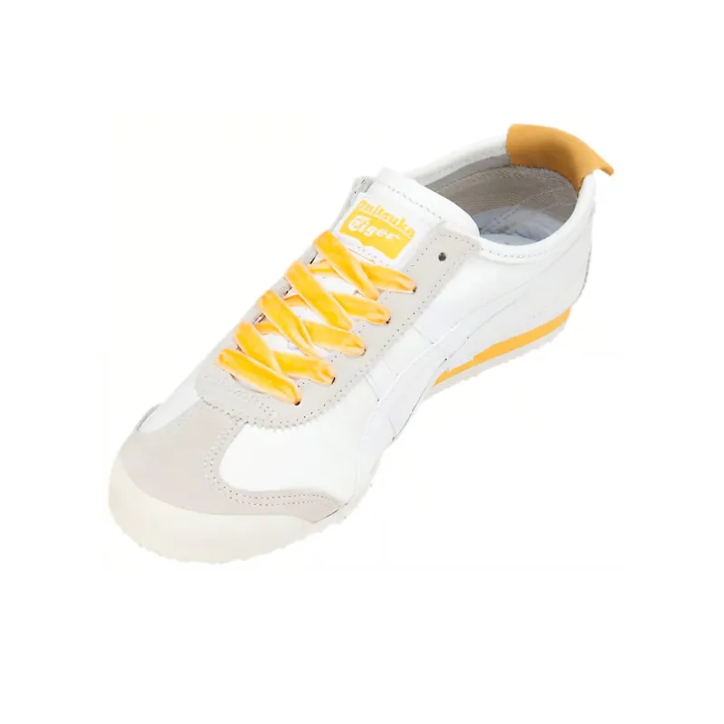 Asics Onitsuka Tiger Mexico 66 White Tiger Yellow Women's-2
