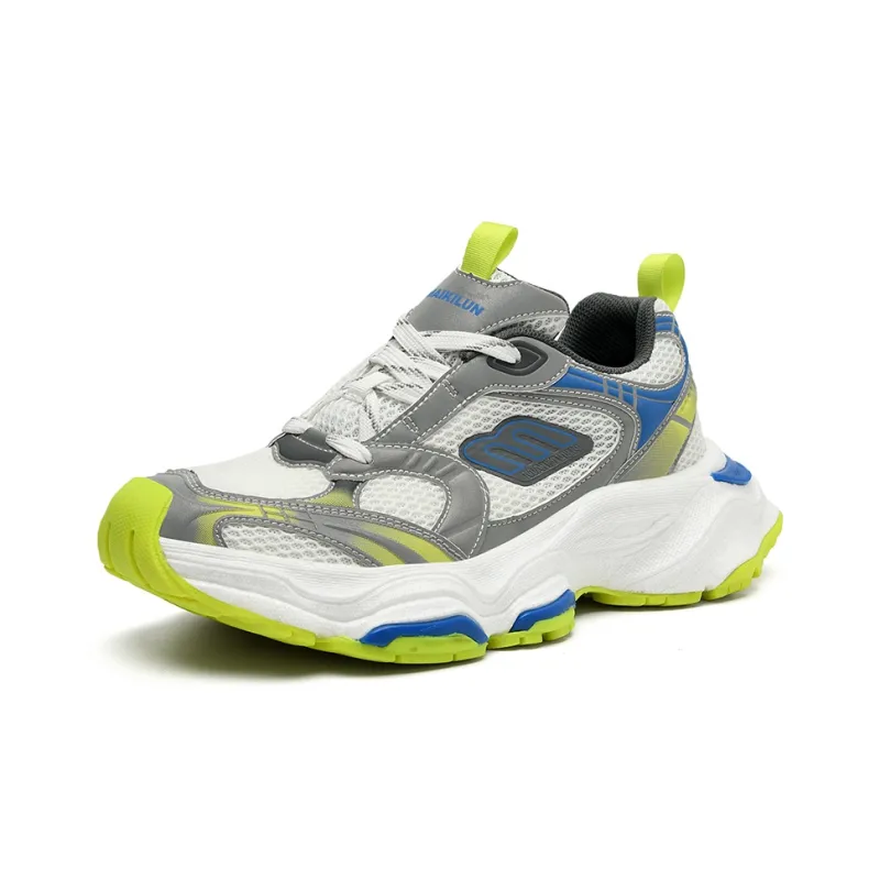 BANGNEY Anti Slip And Wear Resistant Breathable Low Top Chunky Sneakers Men's-1