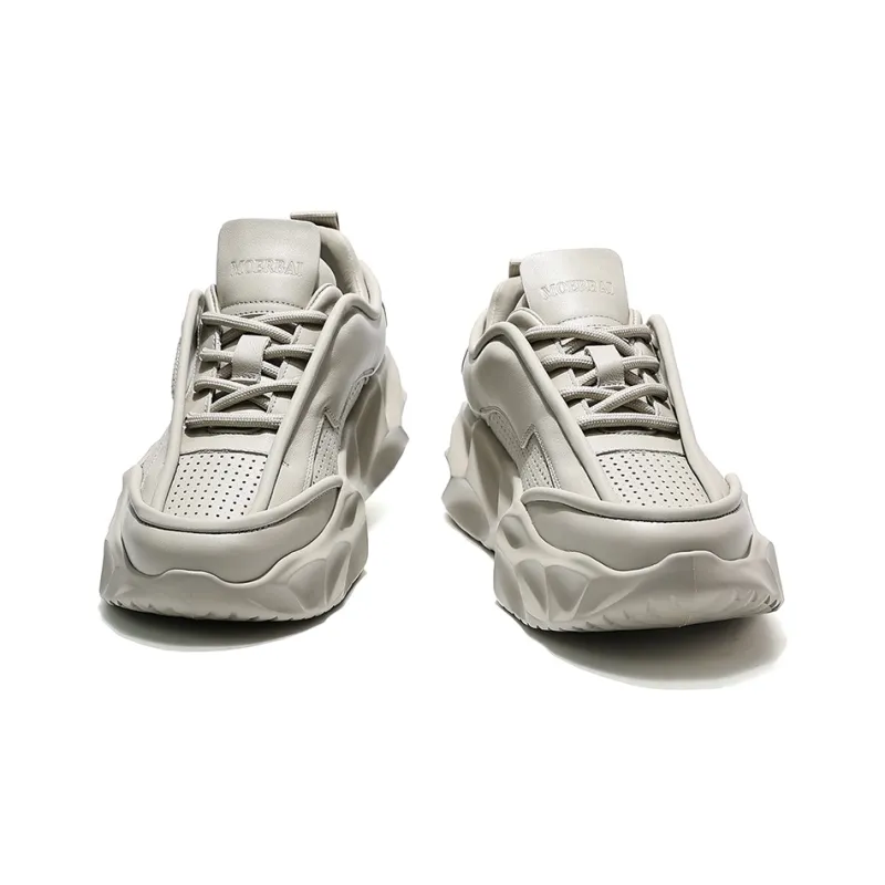 MOERBAI Casual Shoes Unisex Low Top White/Gray/Green/Orange/Black-7