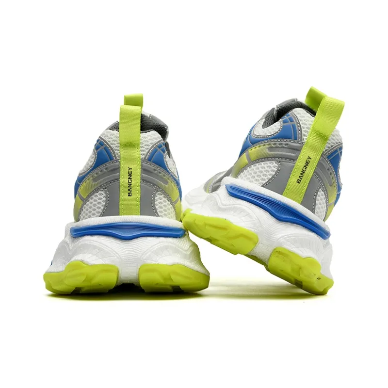 BANGNEY Anti Slip And Wear Resistant Breathable Low Top Chunky Sneakers Men's-3