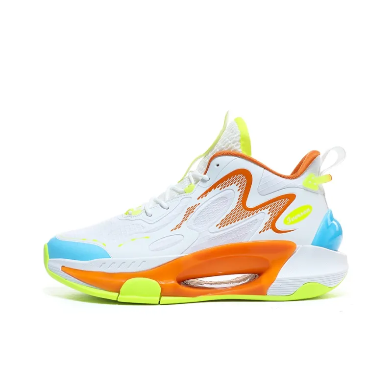 TOMAY Anti-Slip And Wear-Resistant Height Increasing Mid-Top Basketball Shoes Men's-3
