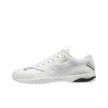 Mizuno Wave Drive El Anti Slip And Wear Resistant Breathable Low Top Training Shoes Unisex White Black