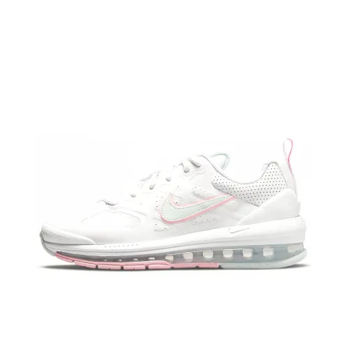 Nike Air Max Genome Running Shoes Women's Low-Top White/Pink