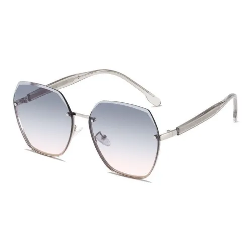 PRETTYALLUSION Irregular Shape Sunglasses Women's
