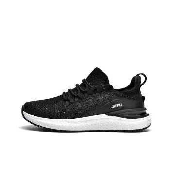 JIEPU Cushioned Wear Resistant Breathable Balanced Lightweight Low Top Running Shoes Unisex