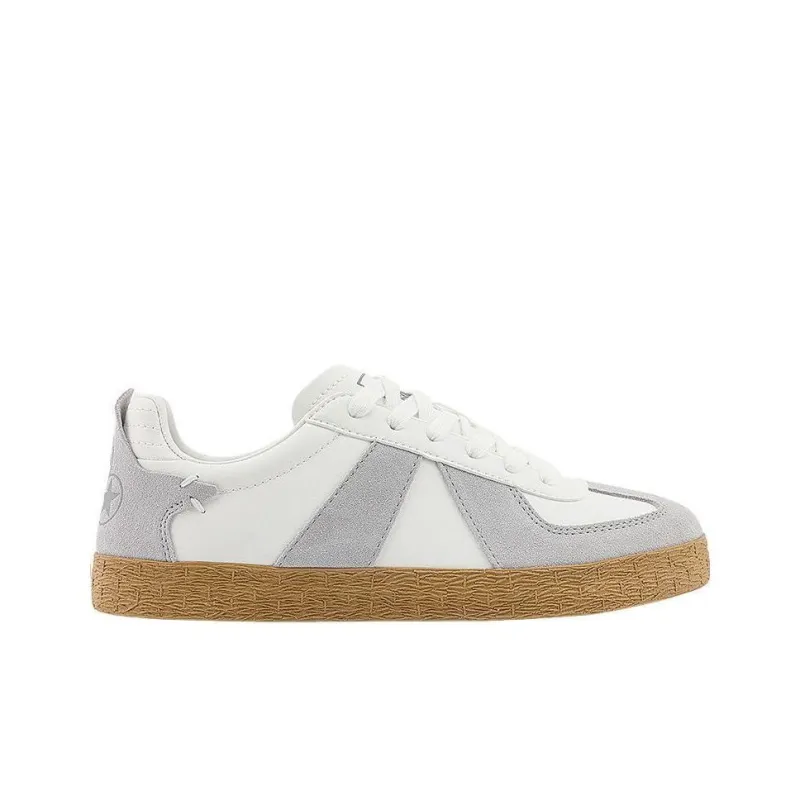 Kappa Low Top Skateboard Shoes Unisex White Gray-1