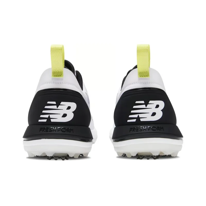 New Balance NB Fresh Foam X 2500 V4 B4 Cushioning, Wear Resistant Low Top Golf Shoes Unisex White Black-4