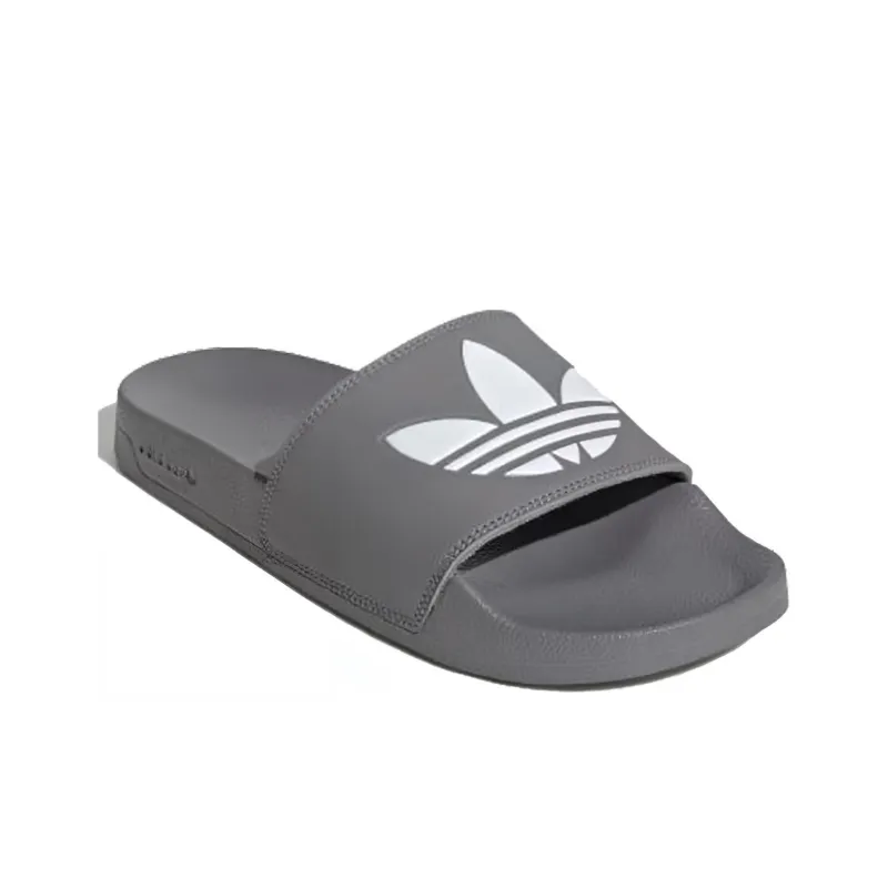 Adidas Adilette Lite Slides Grey Cloud White-1